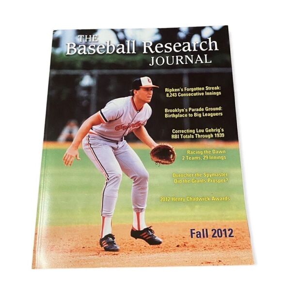 The Baseball Research Journal Fall 2012 - Picture 1 of 3